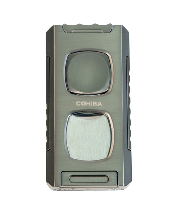 Cohiba Gunmetal Çift Torch Full Fonksiyonlu Puro Çakmak CCM0798