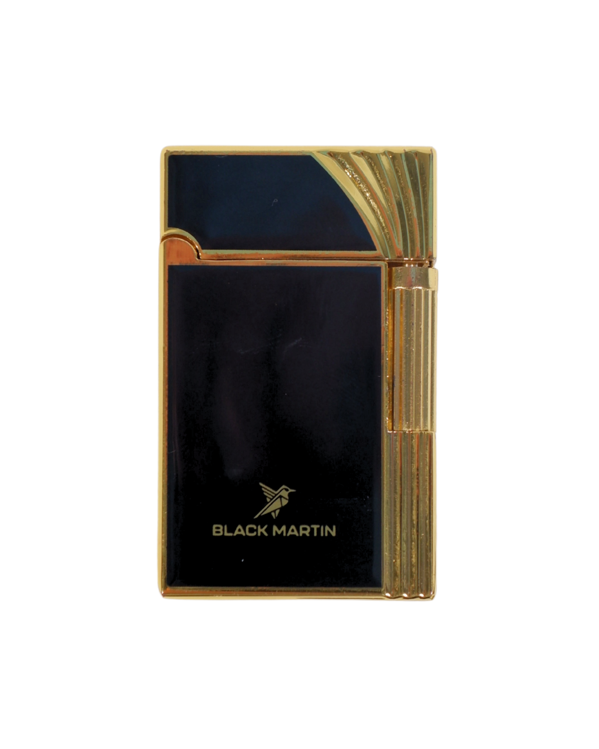 Black Martin Soft Flame Çakmak Siyah-Gold BM442