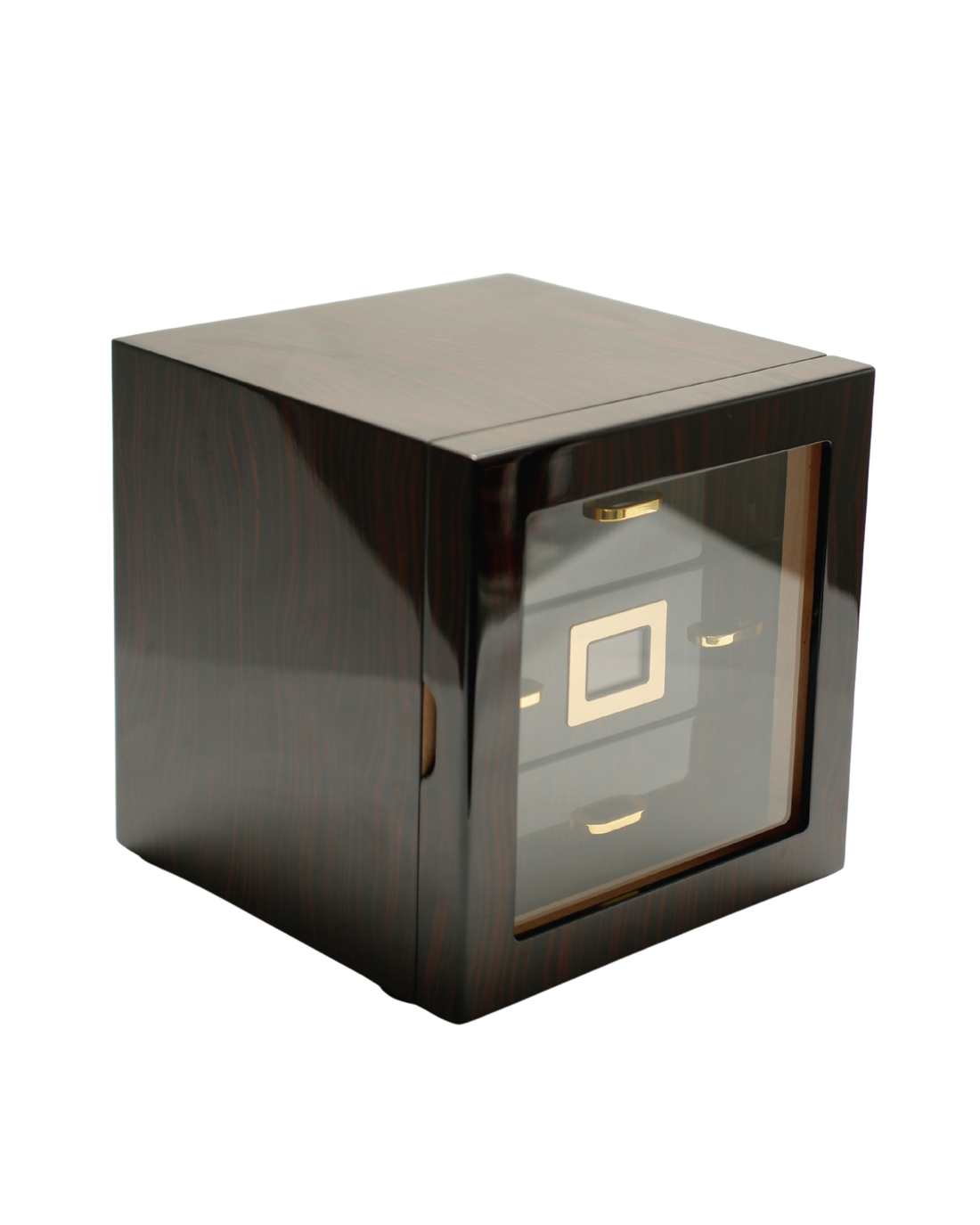 Cohiba Kahverengi Humidor Üç Çekmeceli Puro Saklama Kutusu PHUM0260