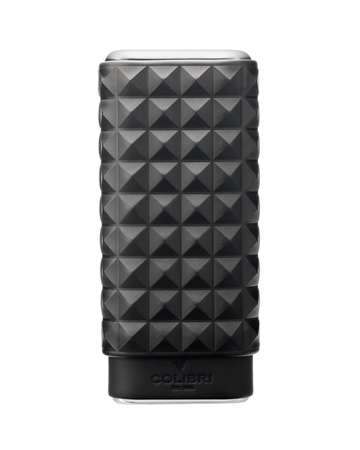 Colibri Quasar Siyah Sedir İç Kaplamalı Taşınabilir Seyahat Puro Kılıfı CPK093