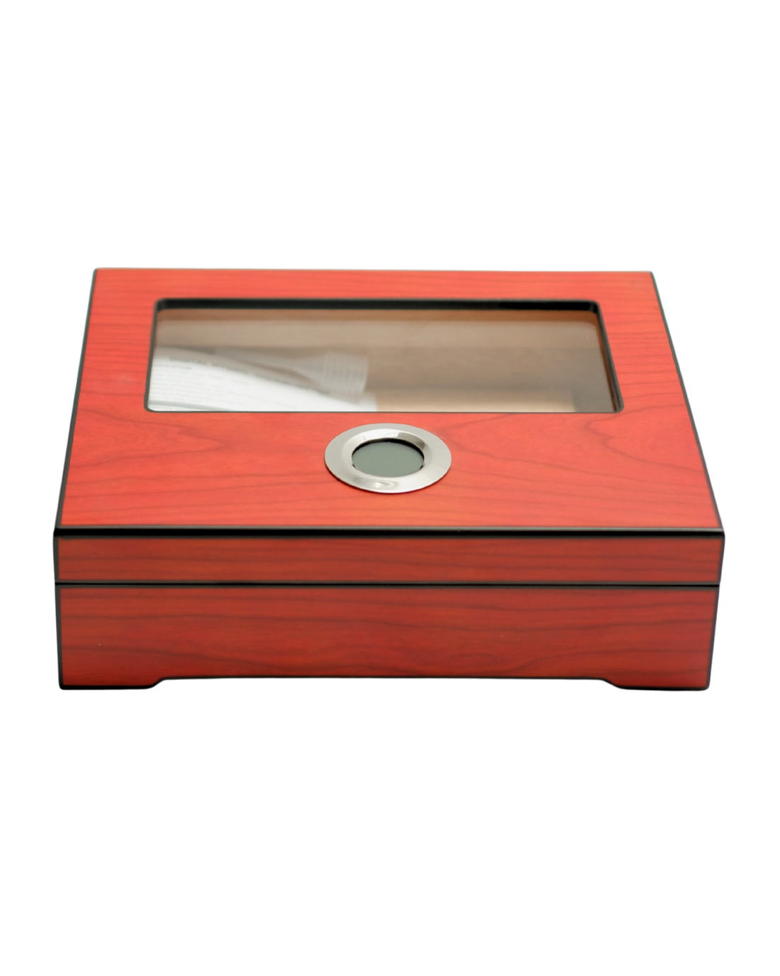 Parmida Vişne Puro Saklama Kutusu Nemlendirici Premium Humidor PHUM0265