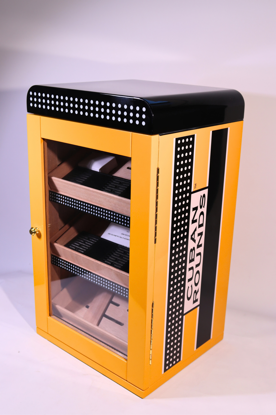 Parmida 3 Çekmeceli Humidor Puro Saklama Kutusu PHUM0248
