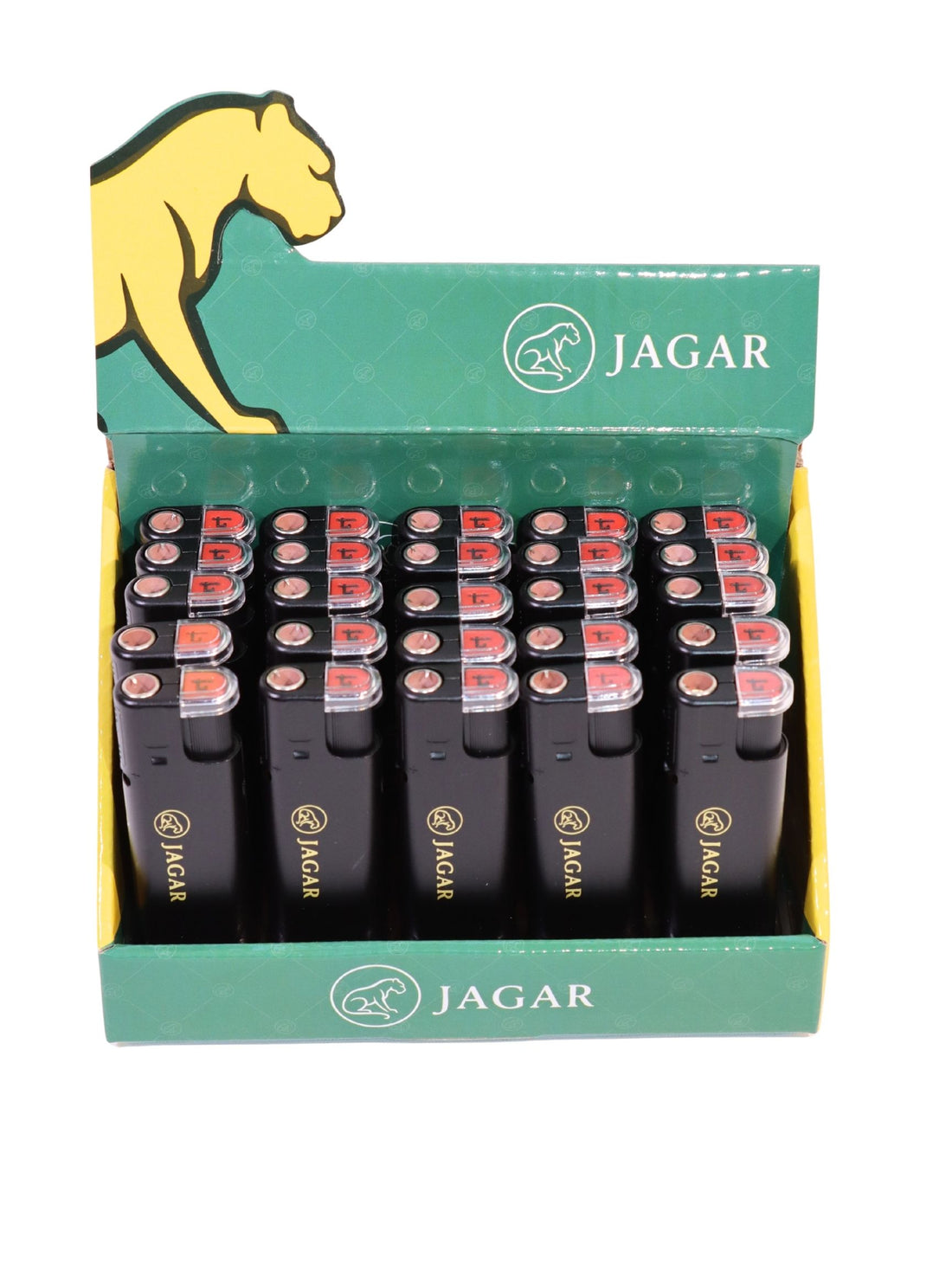 Jagar 25'li Paket Çakmak Tek Renk Çakmak JCM005