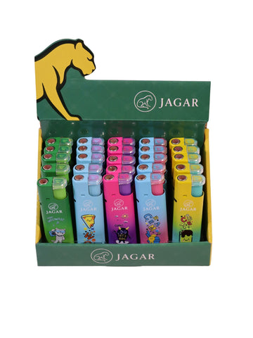 Jagar 25'li Paket Çakmak 5 Renk Çakmak JCM007