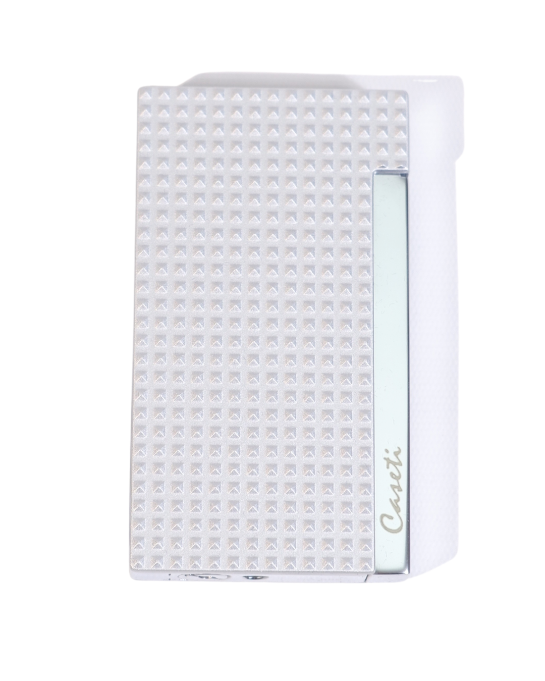Caseti Gümüş 3D Tasarımlı Perde Alev Tek Torch Puro Çakmağı CA-555(14)