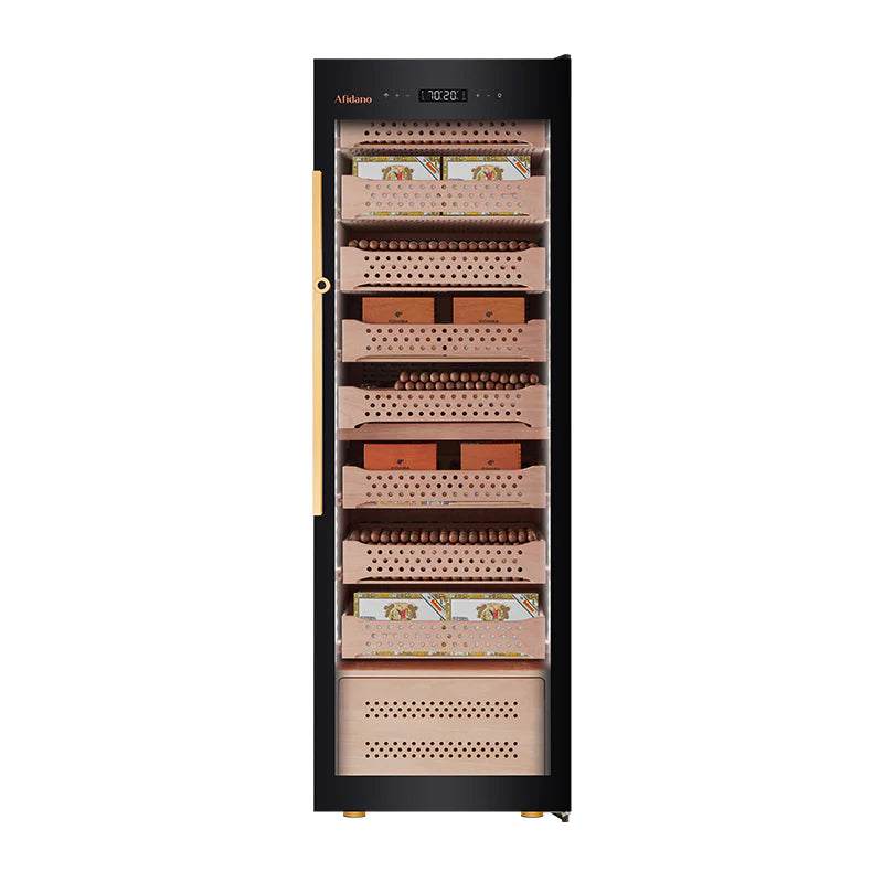 Afidano B8 Elektronik Nemlendirici & Soğutmalı Puro Dolabı & Humidor