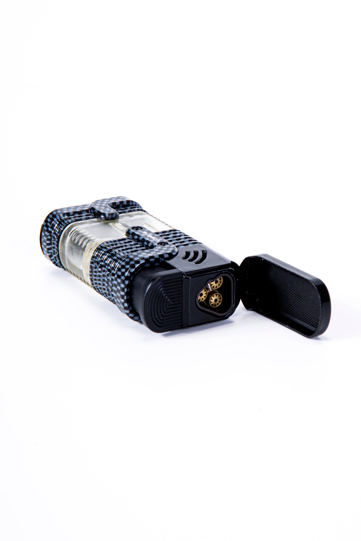 Parmida Karbon 3 Torch Delicili Jet Alev Puro Çakmak PCM0117 – detay görünümü