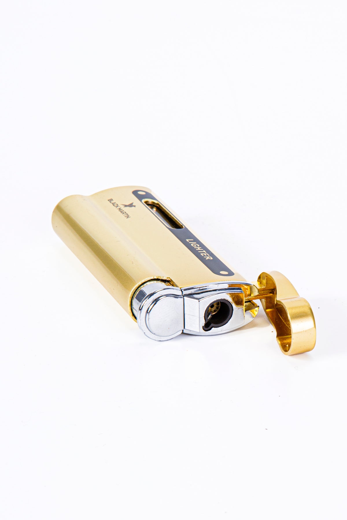 Black Martin Gold Tek Torch Puro Çakmağı BM070 – detay görünümü