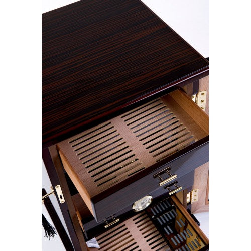 Cohiba 7 Çekmeceli Humidor Puro Saklama Kutusu PHUM0185 – yakından görünüm
