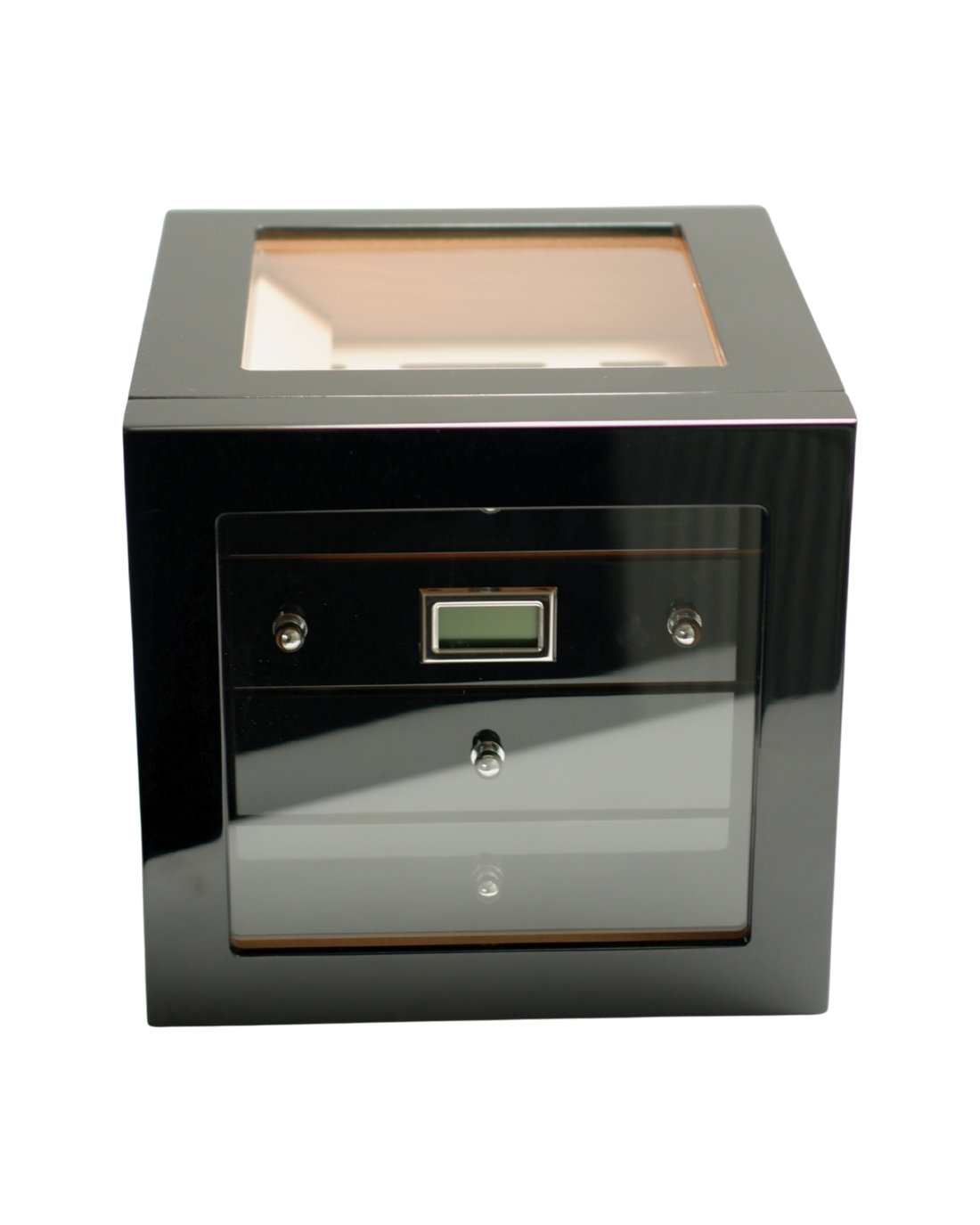 Parmida Siyah Humidor 3 Katlı Puro Saklama Kutusu PHUM0250