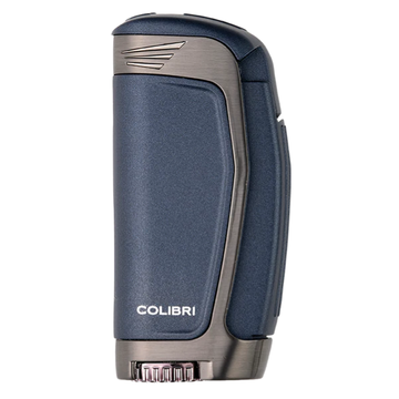 Colibri E3 Lacivert-Gunmetal 2 Torch Jet Alev Puro Çakmak LI235T6
