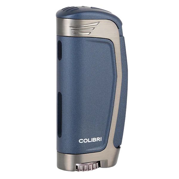 Colibri E3 Lacivert-Gunmetal 2 Torch Jet Alev Puro Çakmak LI235T6 – farklı açıdan görünüm