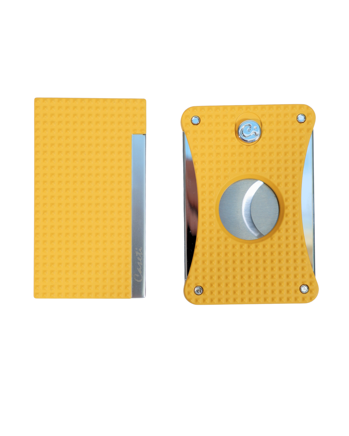 Caseti Sarı 3D Tasarımlı Premium Puro Seti CAT002