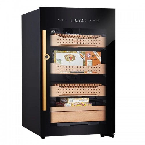 Afidano B2 Elektronik Nemlendirici & Soğutmalı Puro Dolabı & Humidor AEH001 – farklı açıdan görünüm