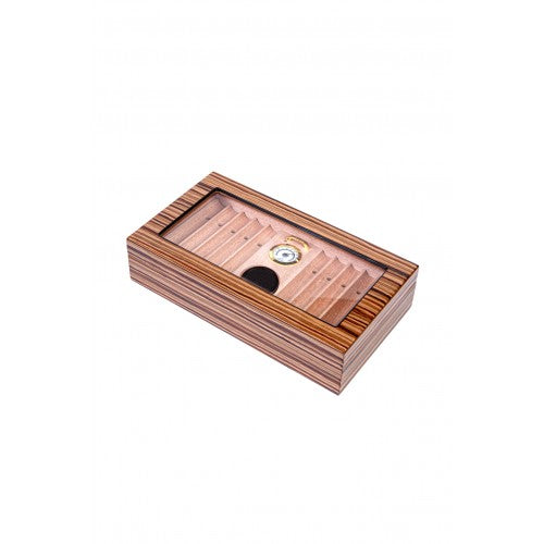 Parmida Humidor Puro Saklama Kutusu Sedir Humidor Nem Kontrollü Şık Tasarım PHUM086