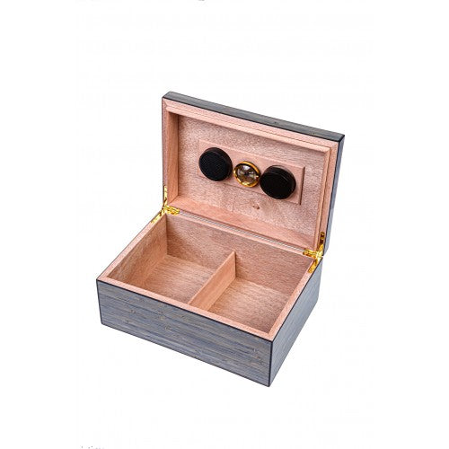 Parmida Mavi Bambu İspanyol Sedir Ağacı Nemlendirici Humidor PHUM095