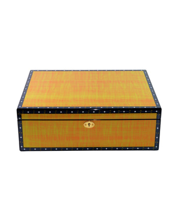 Parmida Sarı Sedir Ağacı Nemlendirici Humidor PHUM0216