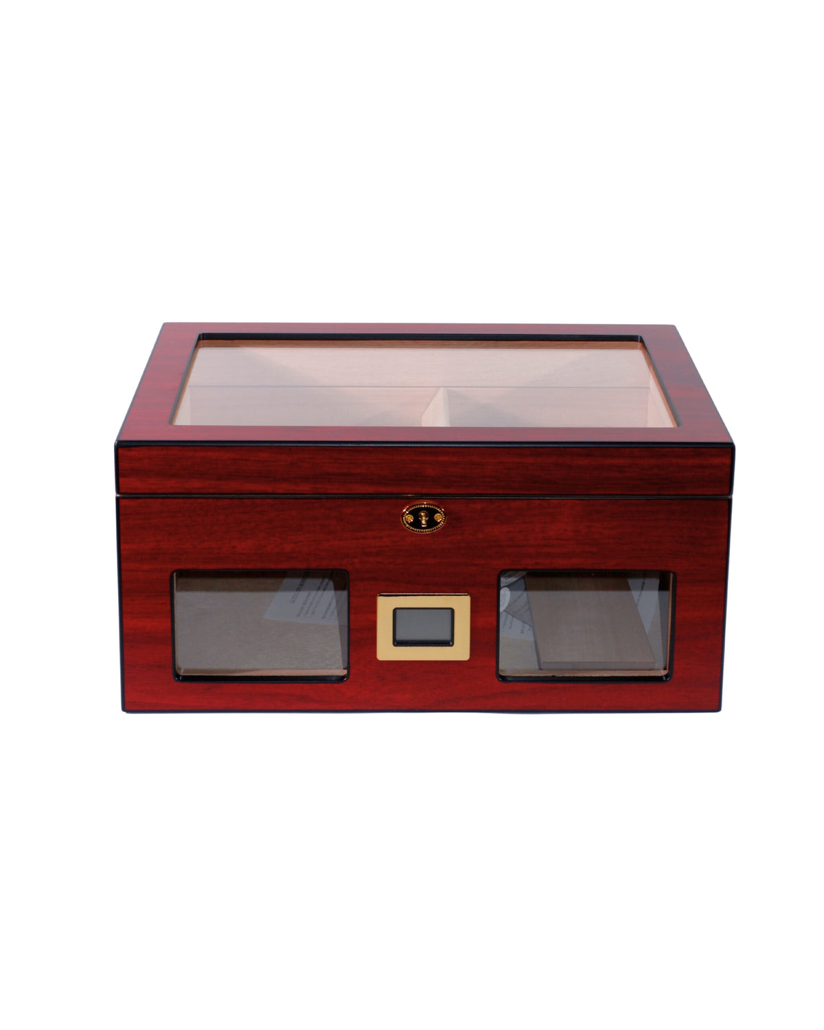 Parmida Mat Vişne Raflı Sedir Ağacı Nemlendirici Humidor PHUM0225
