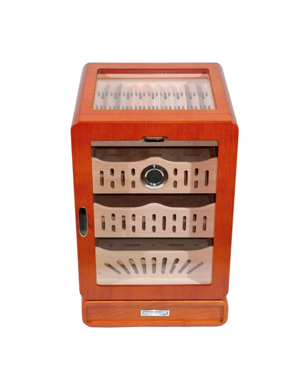 Parmida Kahverengi 3 Raflı Sedir Ağacı Nemlendirici Humidor PHUM0205