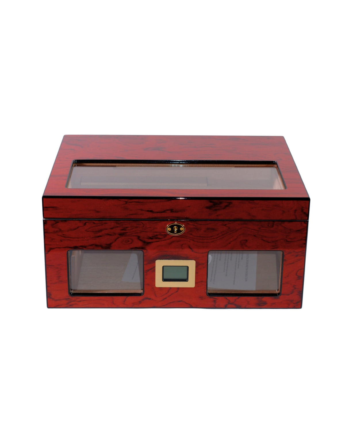 Parmida Mat Vişne Raflı Sedir Ağacı Nemlendirici Humidor PHUM0223