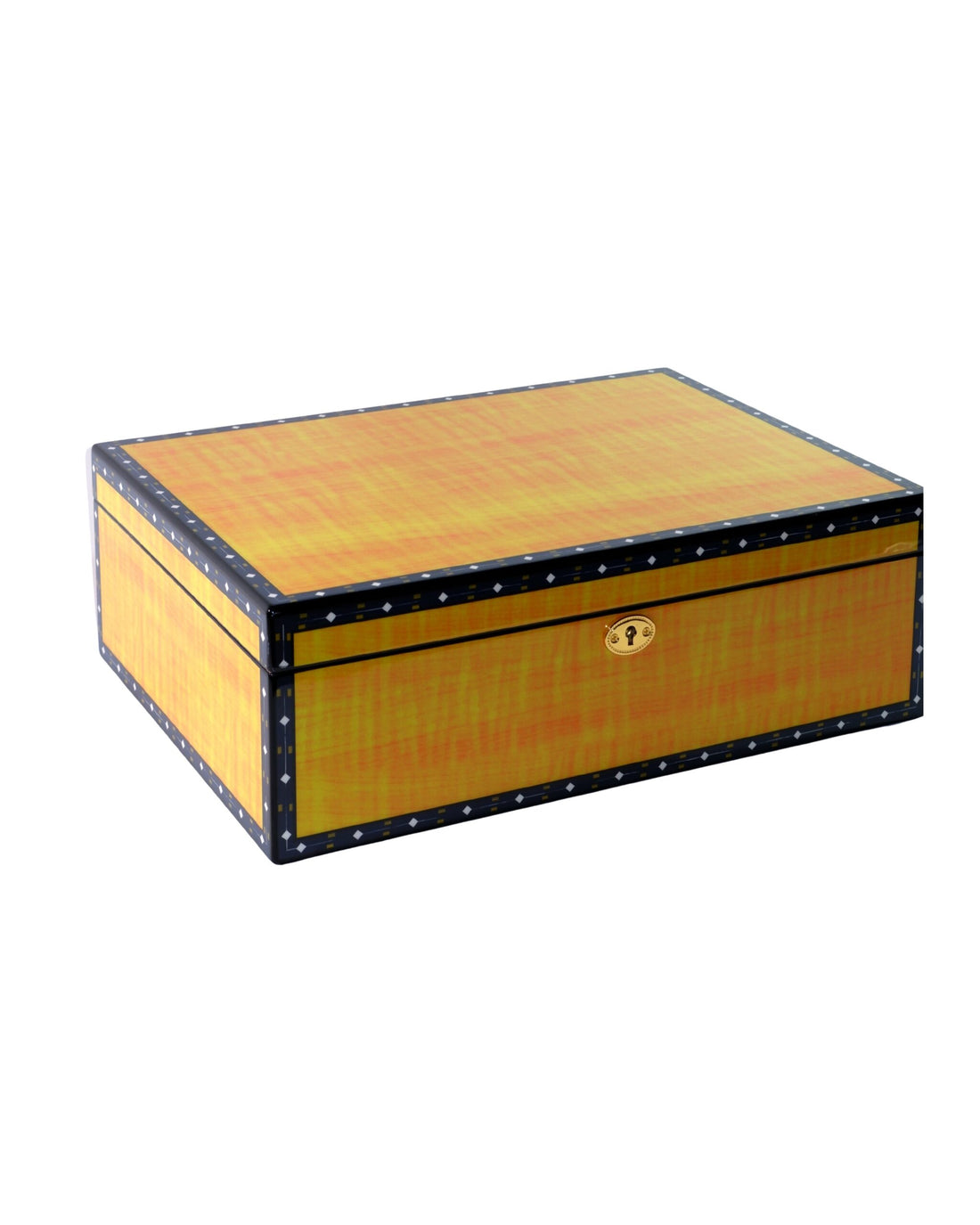 Parmida Sarı Sedir Ağacı Nemlendirici Humidor PHUM0216