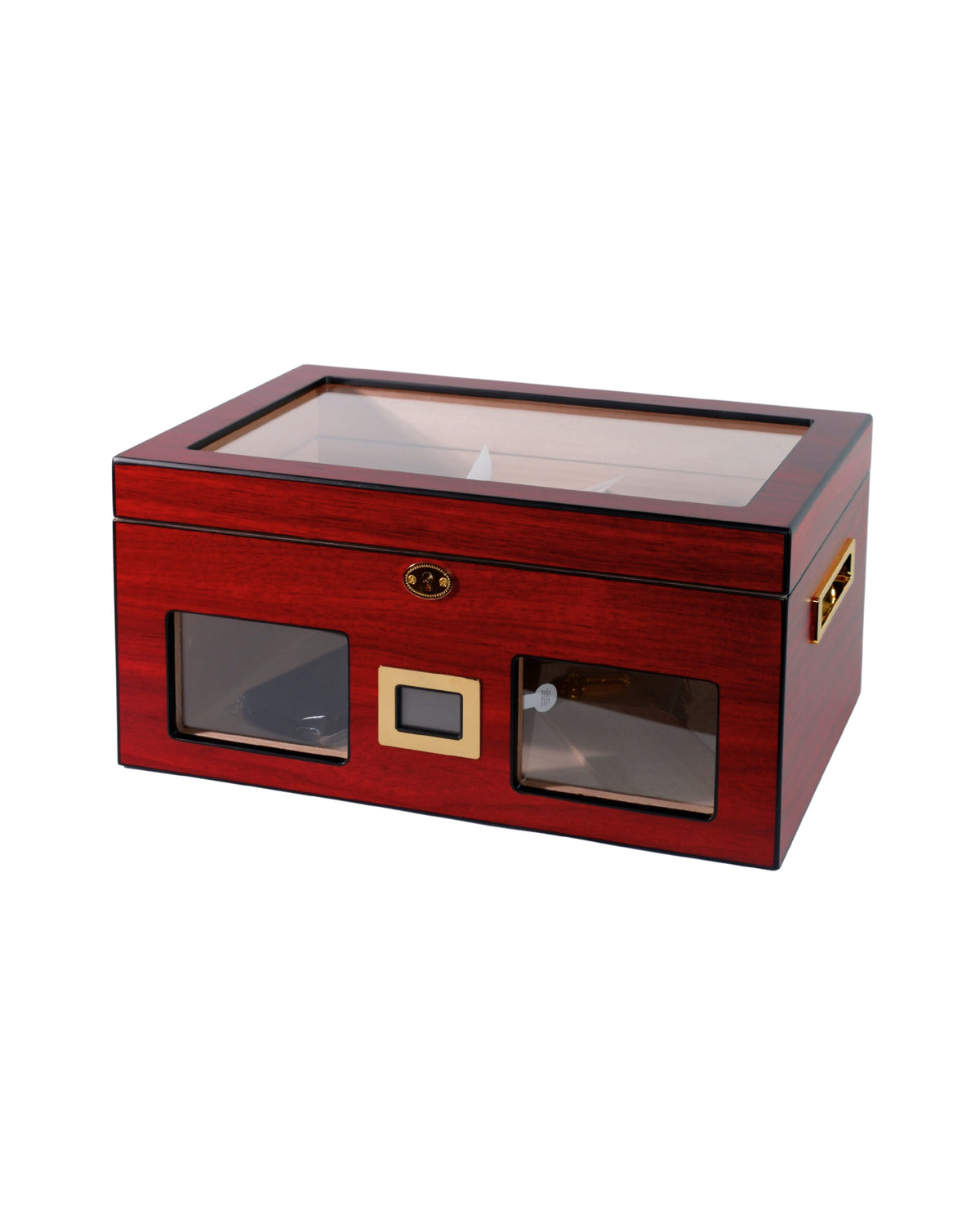 Parmida Mat Vişne Raflı Sedir Ağacı Nemlendirici Humidor PHUM0225 – farklı açıdan görünüm
