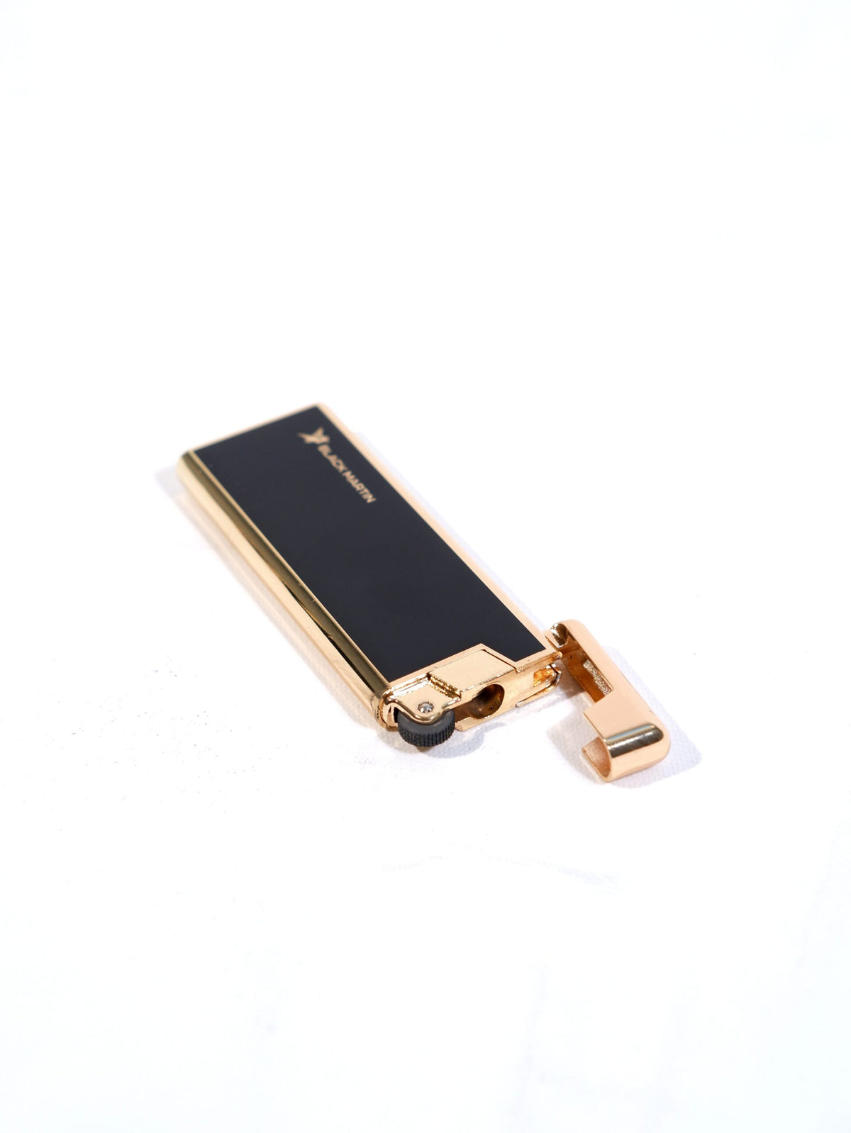Black Martin Tek Torch Çakmak Siyah-Gold BM471 – detay görünümü