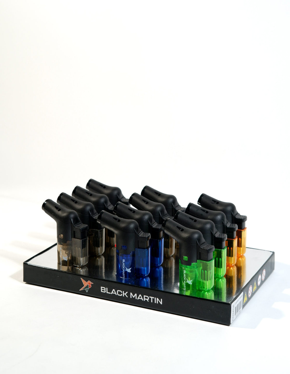 Black Martin Tek Torch Çakmak Yeşil BM426 – yakından görünüm