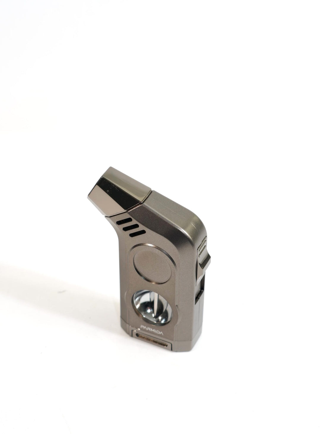 Parmida Gunmetal V Cut Tek Torch Puro Çakmak PCM0974