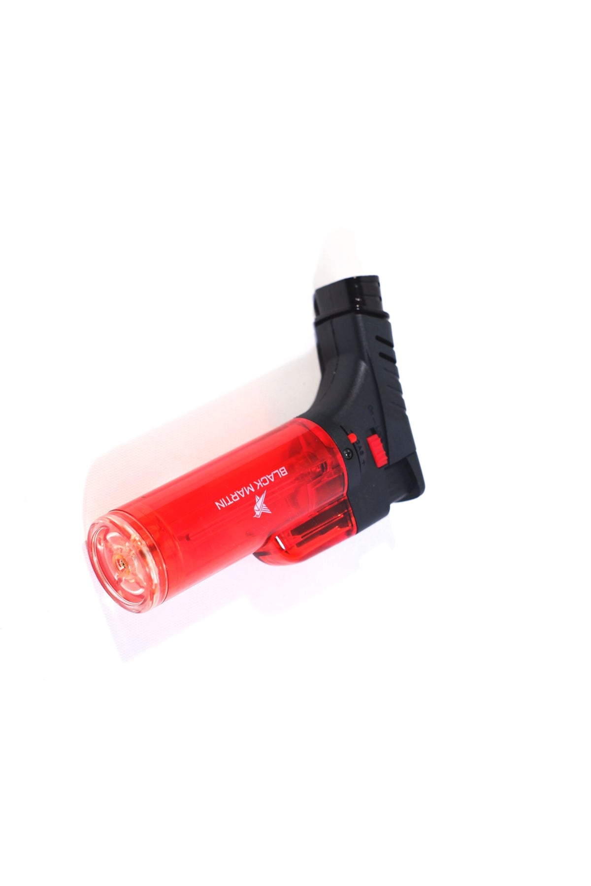 Black Martin Çift Torch Çakmak Kırmızı BM430 – detay görünümü