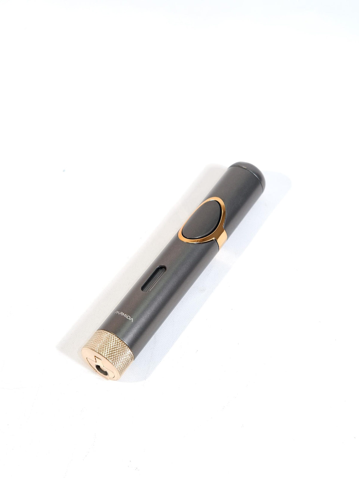 Parmida Gunmetal Puro Tutuculu Tek Torch Puro Çakmak PCM0984 – farklı açıdan görünüm