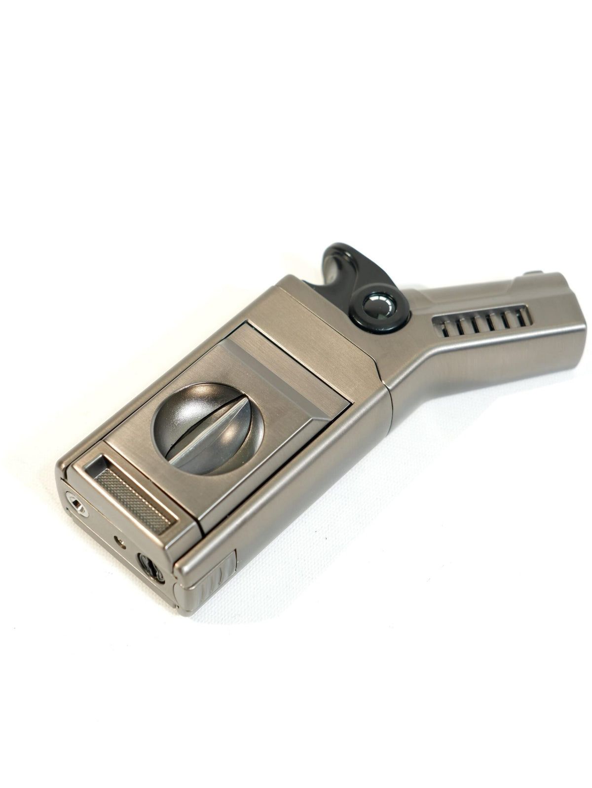 Cohiba Gunmetal 3 Fonksiyonlu Tek Torch Puro Çakmak CCM0806 – yakından görünüm