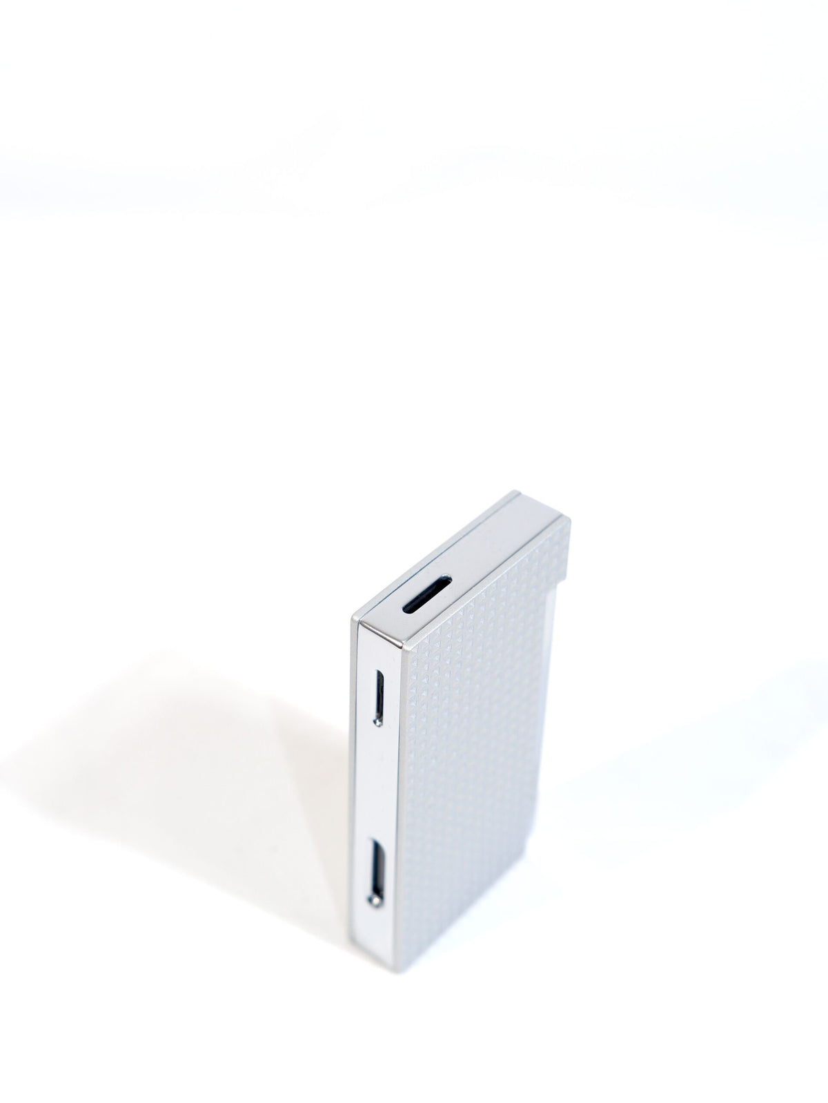 Caseti Gümüş 3D Tasarımlı Perde Alev Tek Torch Puro Çakmağı CA-555(14) – detay görünümü