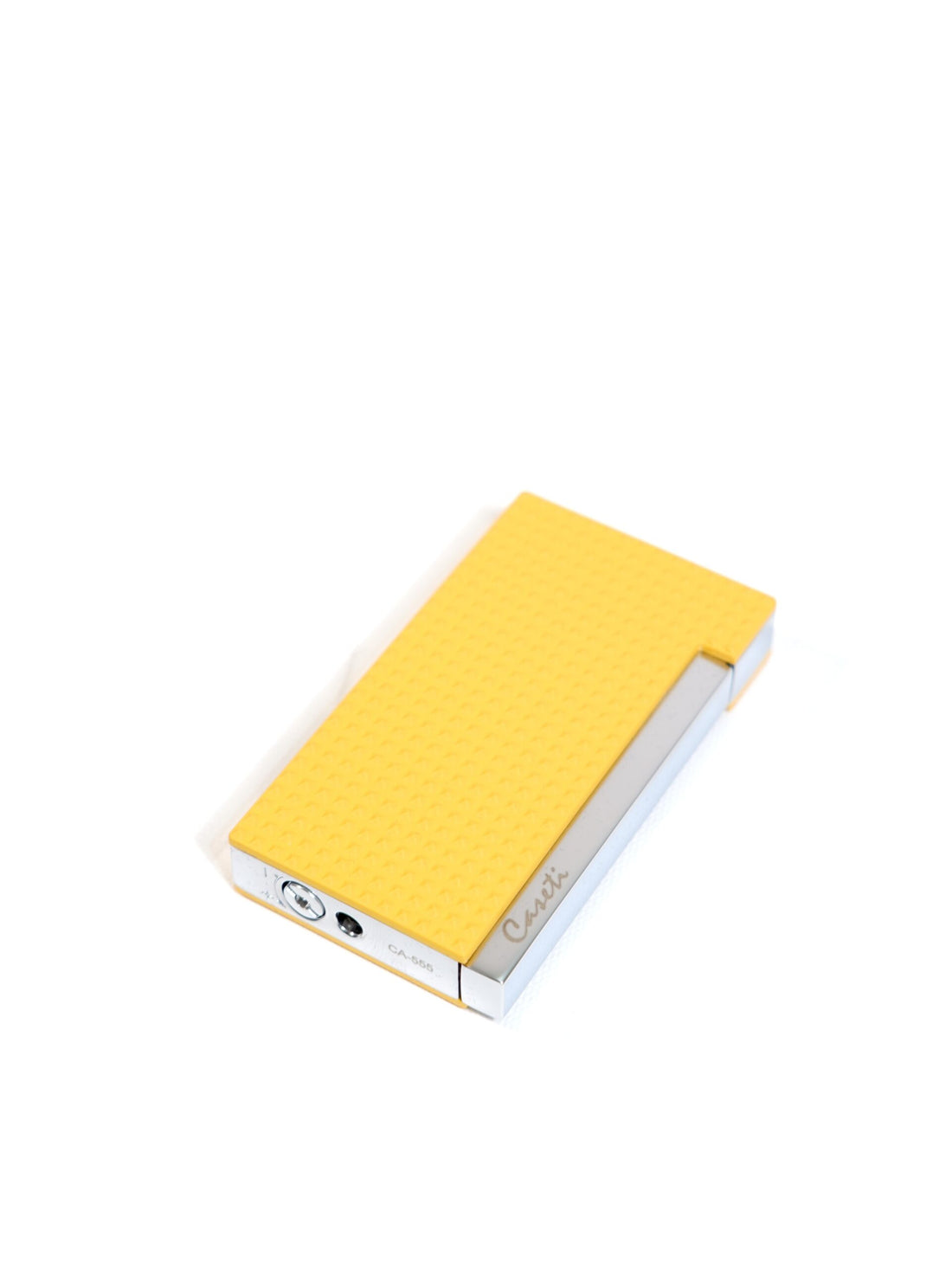 Caseti Sarı 3D Tasarımlı Perde Alev Tek Torch Puro Çakmağı CA-555(18)