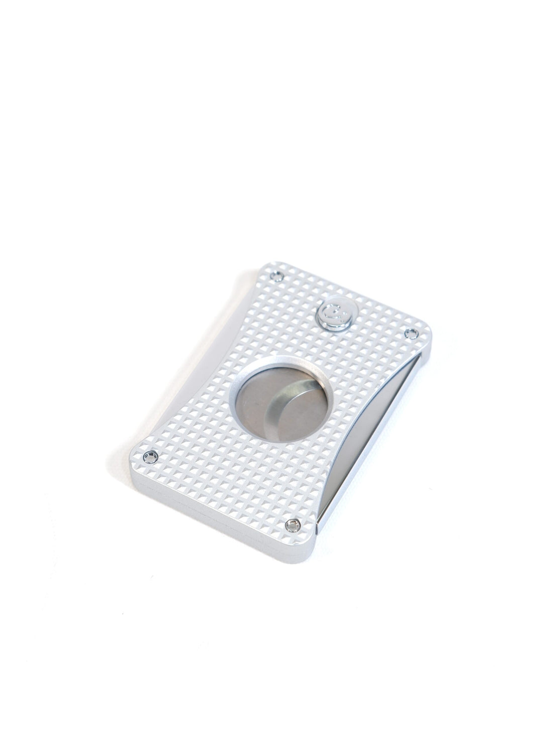 Caseti Gümüş 3D Tasarımlı Giyotin Puro Makası S Cut CA576(14)