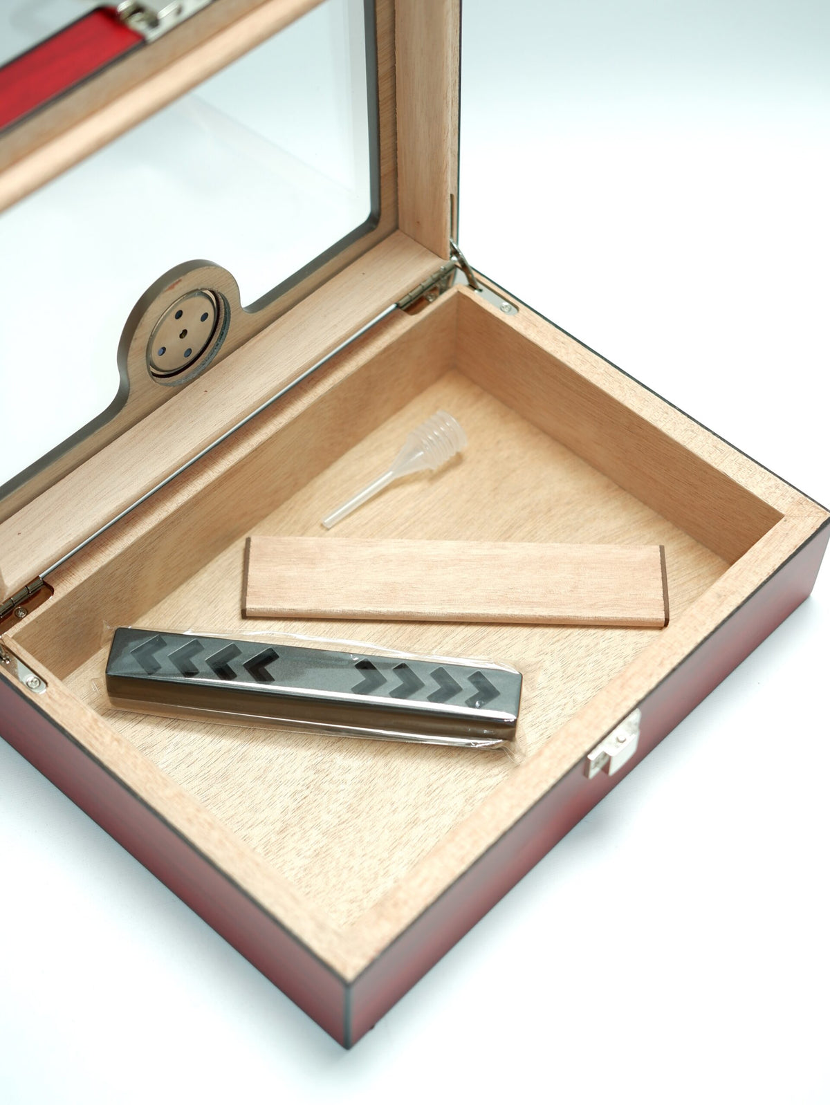 Parmida Humidor Puro Saklama Kutusu Nem Kontrollü Premium Humidor PHUM0268 – yakından görünüm