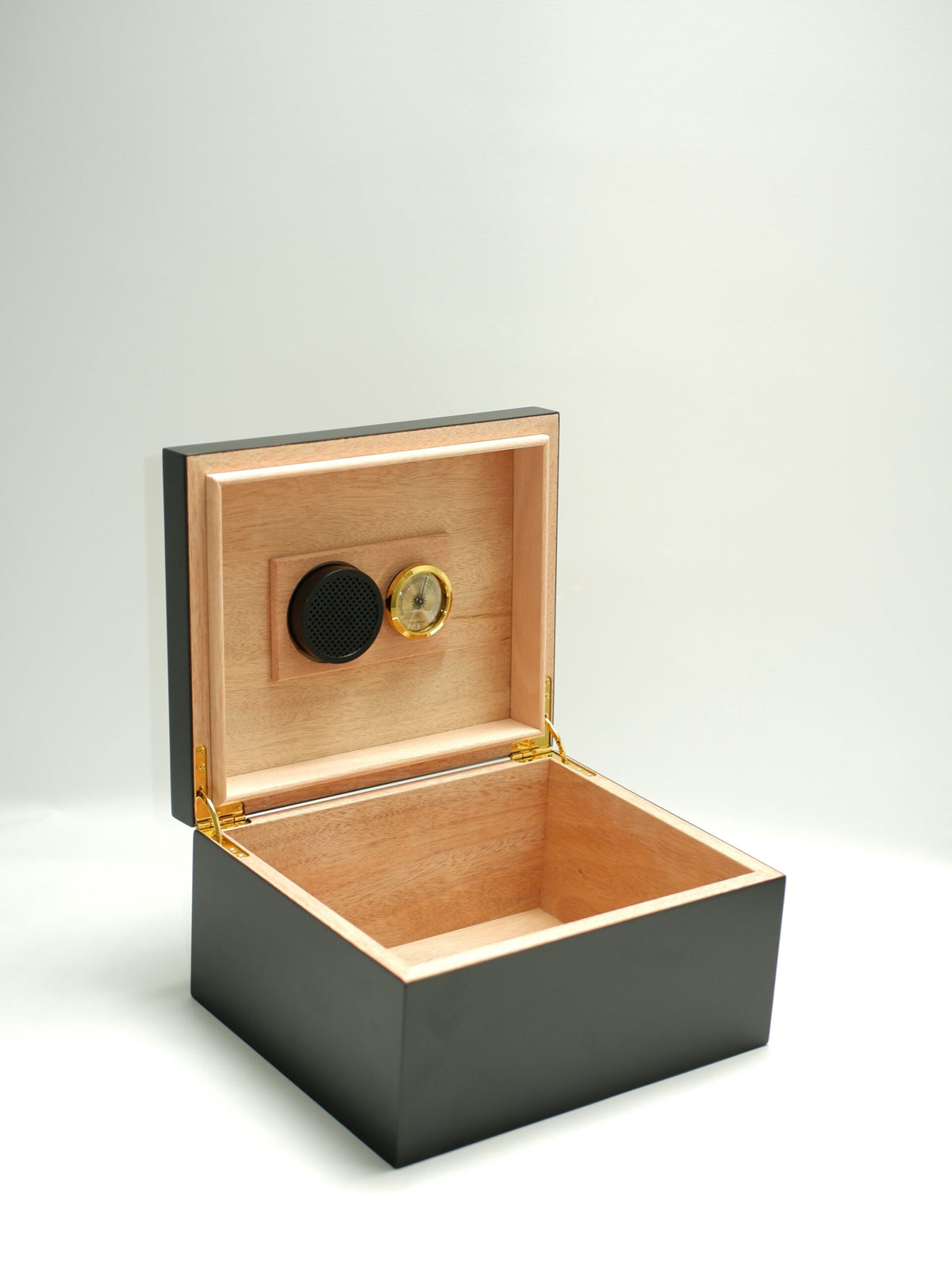 Parmida Siyah Nem Kontrollü Humidor PHUM0243 – detay görünümü