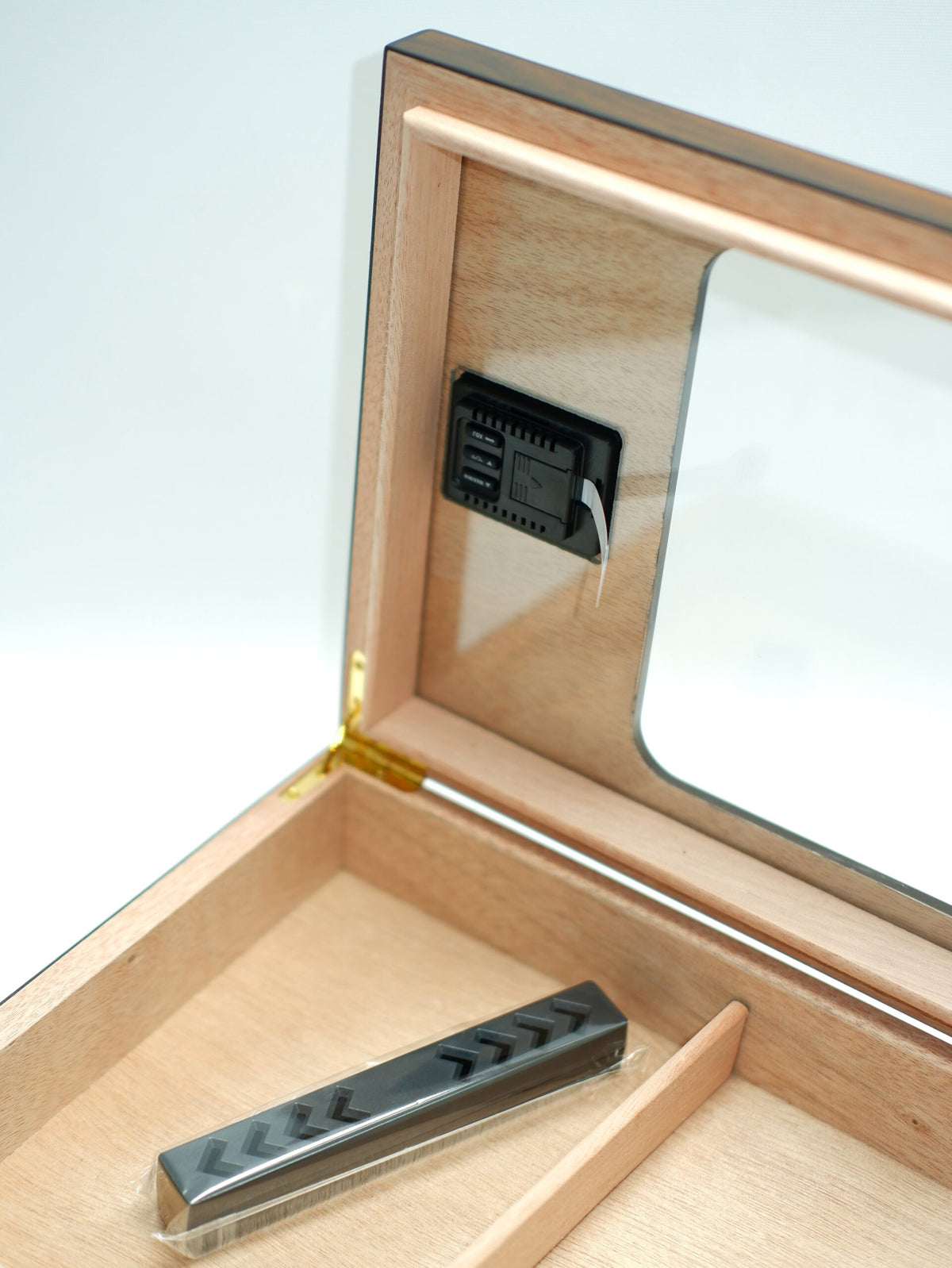 Parmida Puro Saklama Kutusu Nemlendirici Premium Humidor PHUM0267 – yakından görünüm