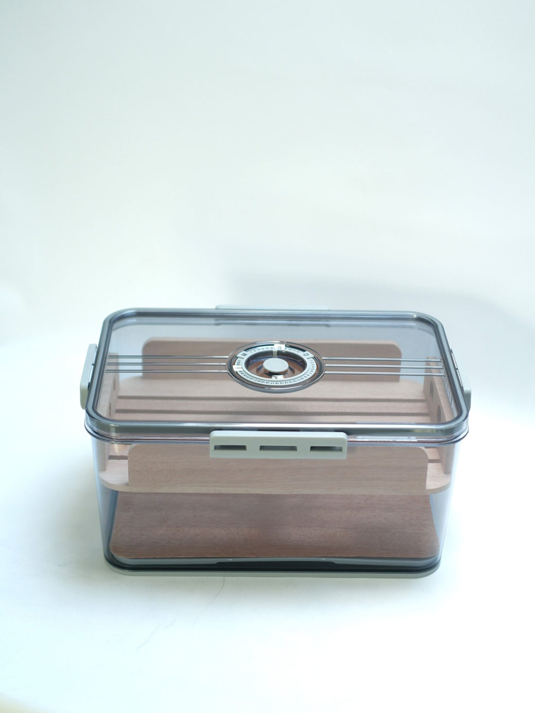 Parmida Şeffaf Humidor Puro Saklama Kutusu PHUM0272