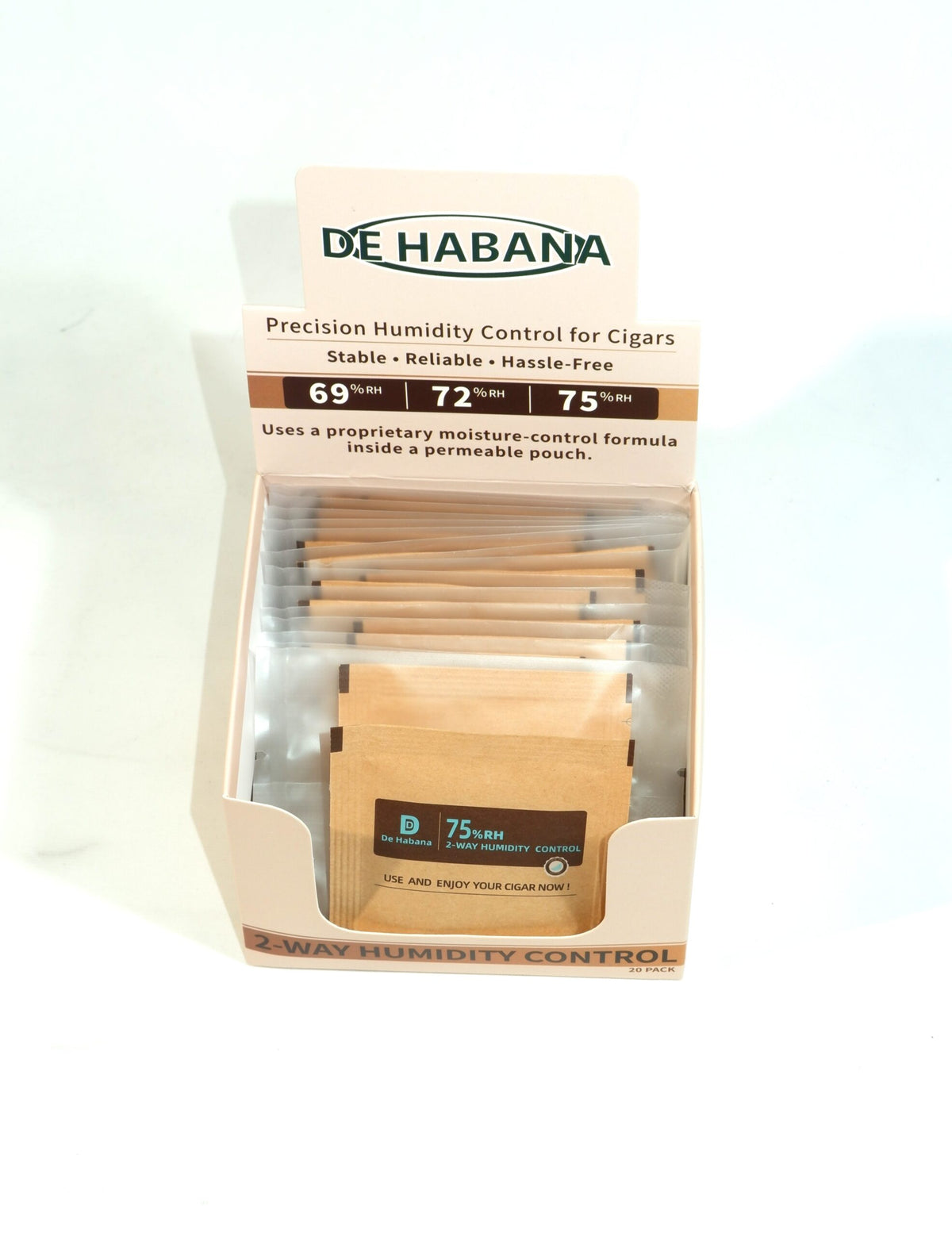 De Habana Nemlendirici %75 8gr Çift Yönlü DHN001 – yakından görünüm