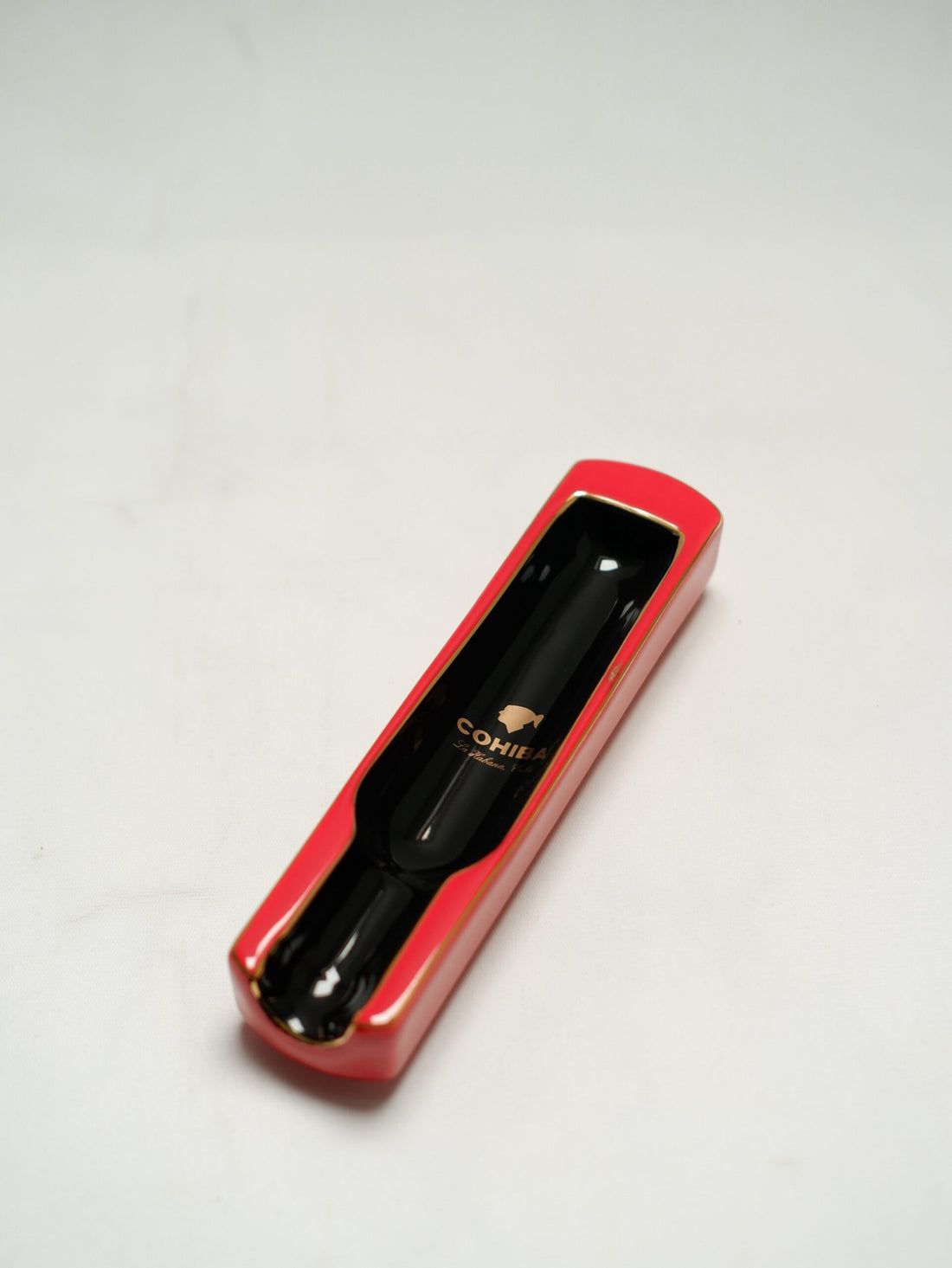 Cohiba Kırmızı Tek Hazneli Masa Üstü Puro Küllüğü CKL0177
