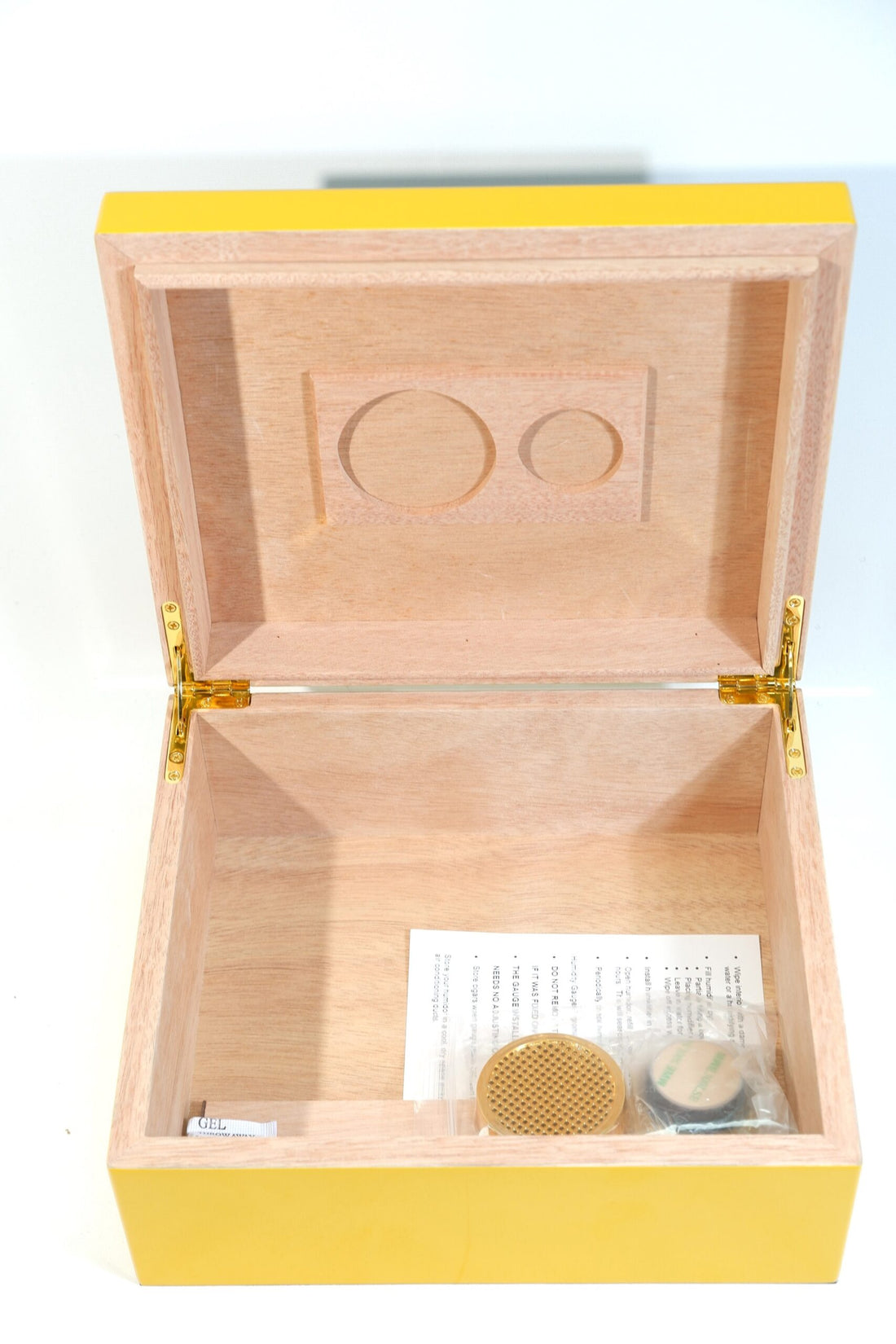 Cohiba Sarı İspanyol Sediri Puro Saklama Kutusu Humidor CHUM052