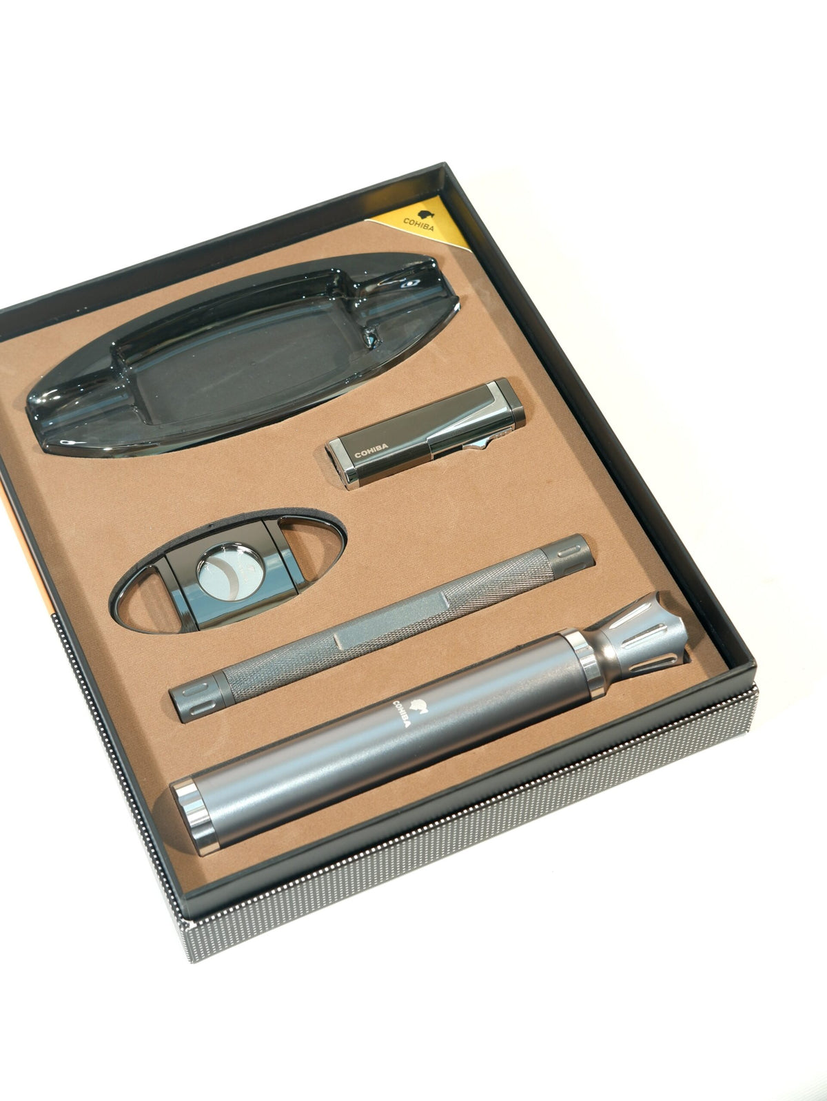 Cohiba Beşli Gunmetal Puro Seti CST0307 – detay görünümü