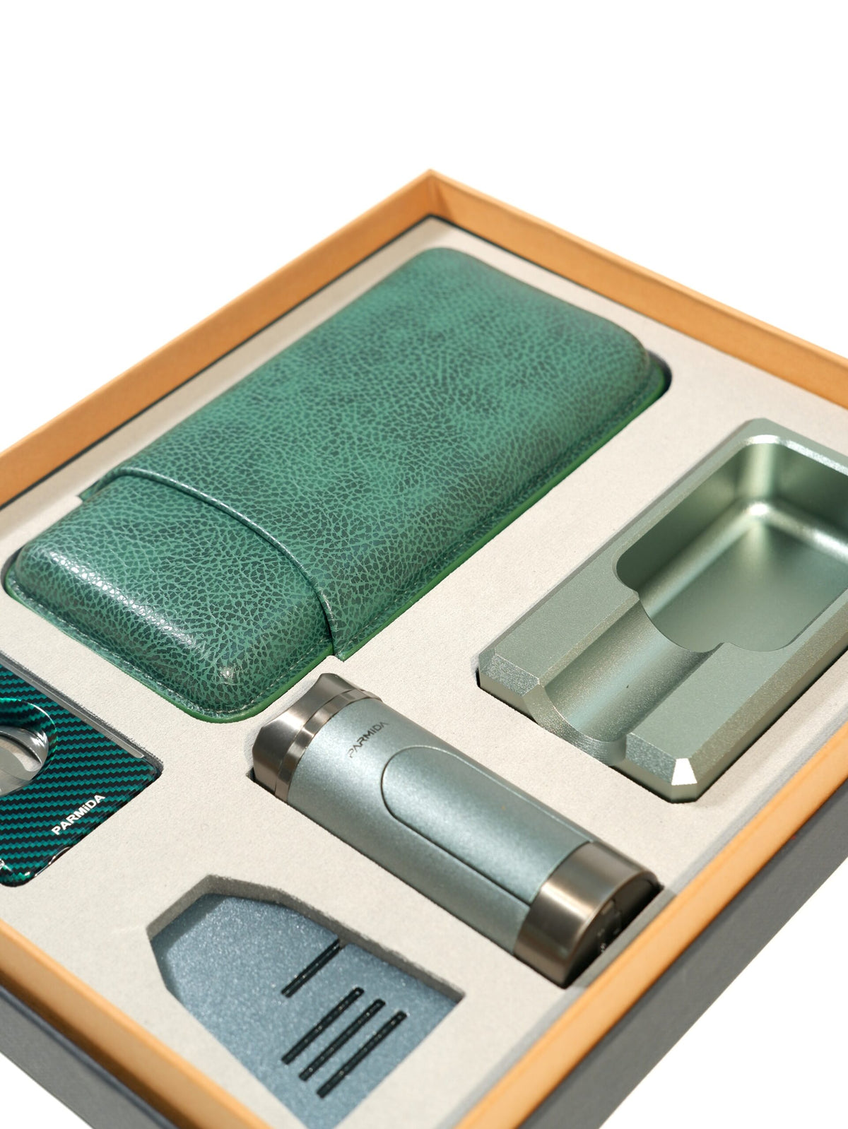 Parmida Beşli Yeşil Puro Seti PST0183 – detay görünümü