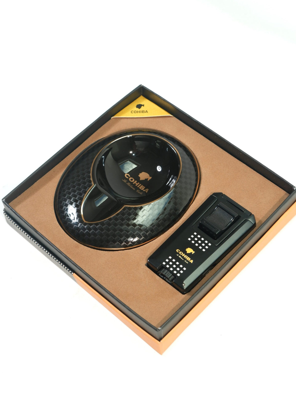 Cohiba İkili Siyah Puro Seti CST0324 – farklı açıdan görünüm
