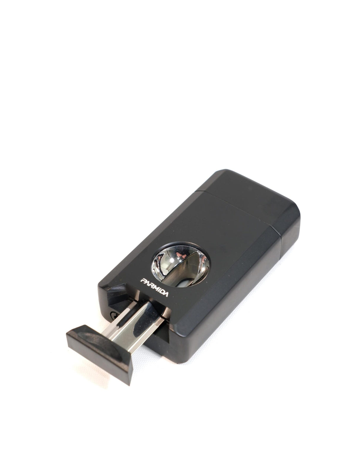 Parmida Siyah Tek Torch V Cut Puro Çakmak PCM0980 – farklı açıdan görünüm