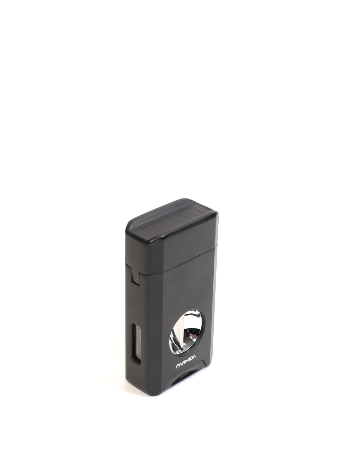 Parmida Siyah Tek Torch V Cut Puro Çakmak PCM0980 – yan görünüm