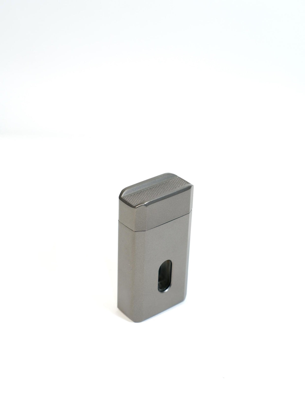 Parmida Gunmetal Tek Torch V Cut Puro Çakmak PCM0979 – yakından görünüm