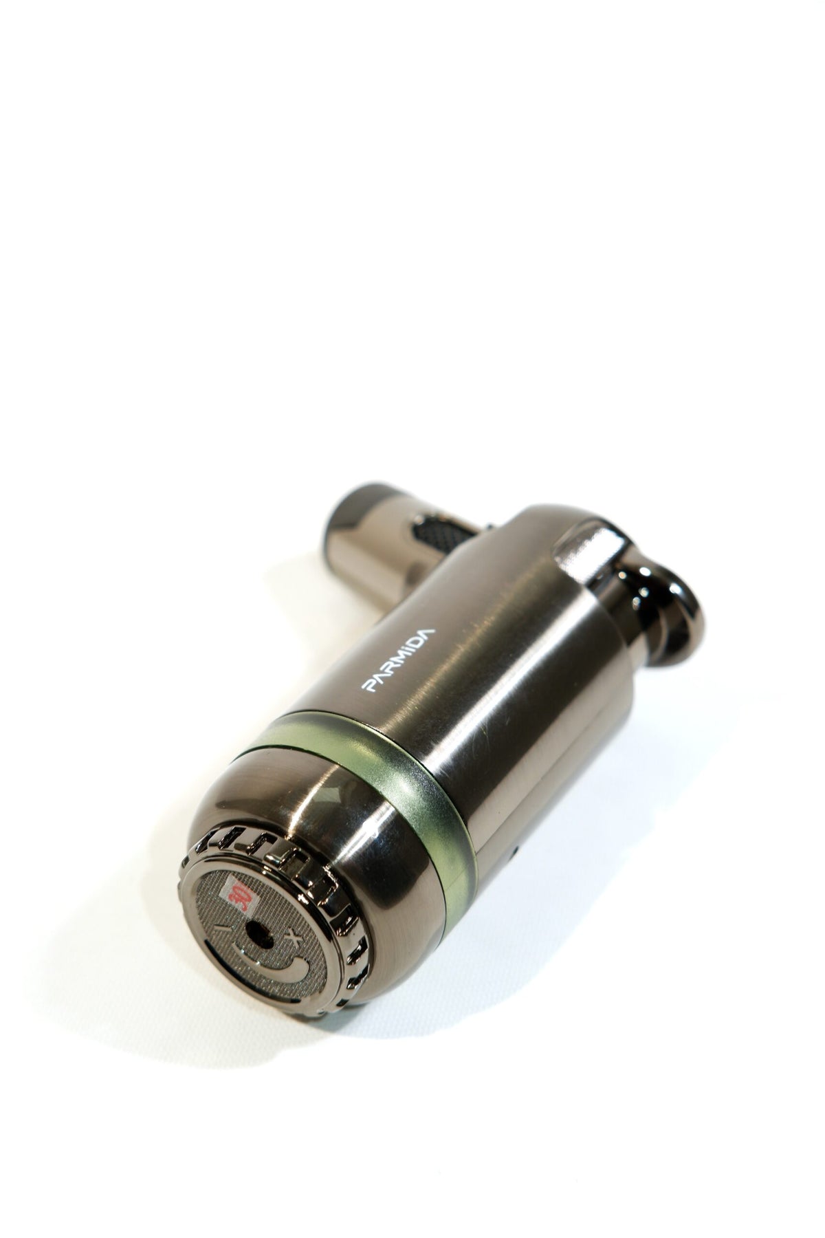 Parmida Gunmetal 3 Torch Puro Çakmak PCM0939 – yan görünüm