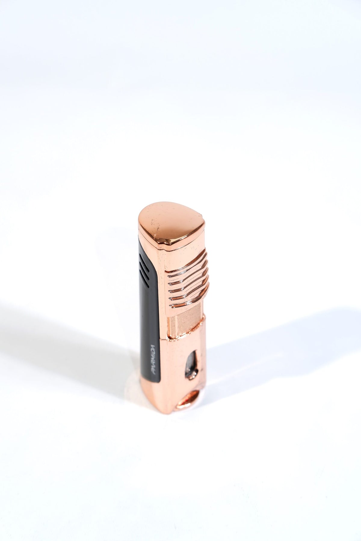 Parmida Siyah-Rose Gold 3 Torch Delicili Puro Çakmak PCM0916 – detay görünümü
